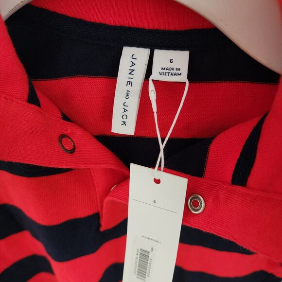 Janie And jack stripped pullover size 6 - Picture 5 of 5